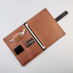 Tablet Organiser - Tan