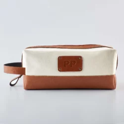 Travel Pouch Canvas - Tan