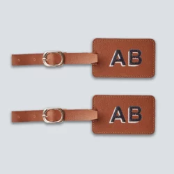 Luggage Tag - Set Of 2 - Saddle Tan